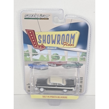 Greenlight 1:64 Plymouth Belvedere 1957 jet black
